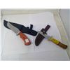 2 HUNTING KNIVES