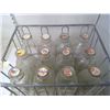 Image 2 : 12 MILK BOTTLES WITH HOLDER
