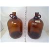 2 AMBER 1 GALLON JUGS
