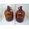 Image 2 : 2 AMBER 1 GALLON JUGS