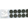 Image 1 : 10X 50 CENT COINS ALL 1969