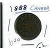 Image 1 : 1888 LARGE CDN PENNY COIN