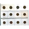 Image 2 : SET OF 12 SMALL CDN PENNY - 2X 1921, 24, 27, 2X 1929, 32, 42, 56, 63,80,92