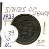 Image 1 : 1923 STATES OF JERSEY 1/12 SHILLING XF COND.