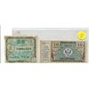 Image 1 : JAPANESE AND USA MILITARY CURRENCY
