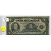Image 1 : BANK OF CANADA $1 BILL -1935