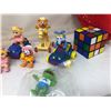 Image 4 : VINTAGE/RETRO MCDONALDS GARFIELD AND MUPPETS TOYS, COCA-COLA CANADA FLAGS, TY BEAR, AND RUBIK CUBE