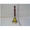 Image 1 : BRASS/WOOD HANDLED BELL