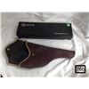 Image 1 : STAG GUN CLEANING KIT & OLD LEATHER HOLSTER.