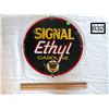 Image 1 : SIGNAL ETHYL GASOLINE – HEAVY METAL PORCELAIN SIGN (REPRODUCTION)