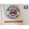 Image 1 : SMITH-O-LENE GASOLINE. -HEAVY METAL PORCELAIN SIGN. (REPRODUCTION)