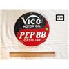 Image 1 : VICO MOTOR OIL – HEAVY METAL PORCELAIN SIGN. (REPRODUCTION)