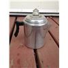 Image 5 : GLASS TOPPED STOVE COFFEE BREWER (COMPLETE) & WEAR-EVER POT WITH STRAINING SPOUT. (MADE IN CANADA)