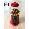 Image 1 : METAL GUMBALL DISPENSER. (ORIGINAL GUM INCLUDED)