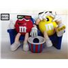 Image 1 : M&M IN THE MOVIE THEATRE DISPENSER. (ONE DOOR MISSING)