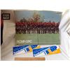 Image 1 : 1973 RCMP MUSICAL RIDE POSTER & (2) 100 YR. BUMPER STICKERS