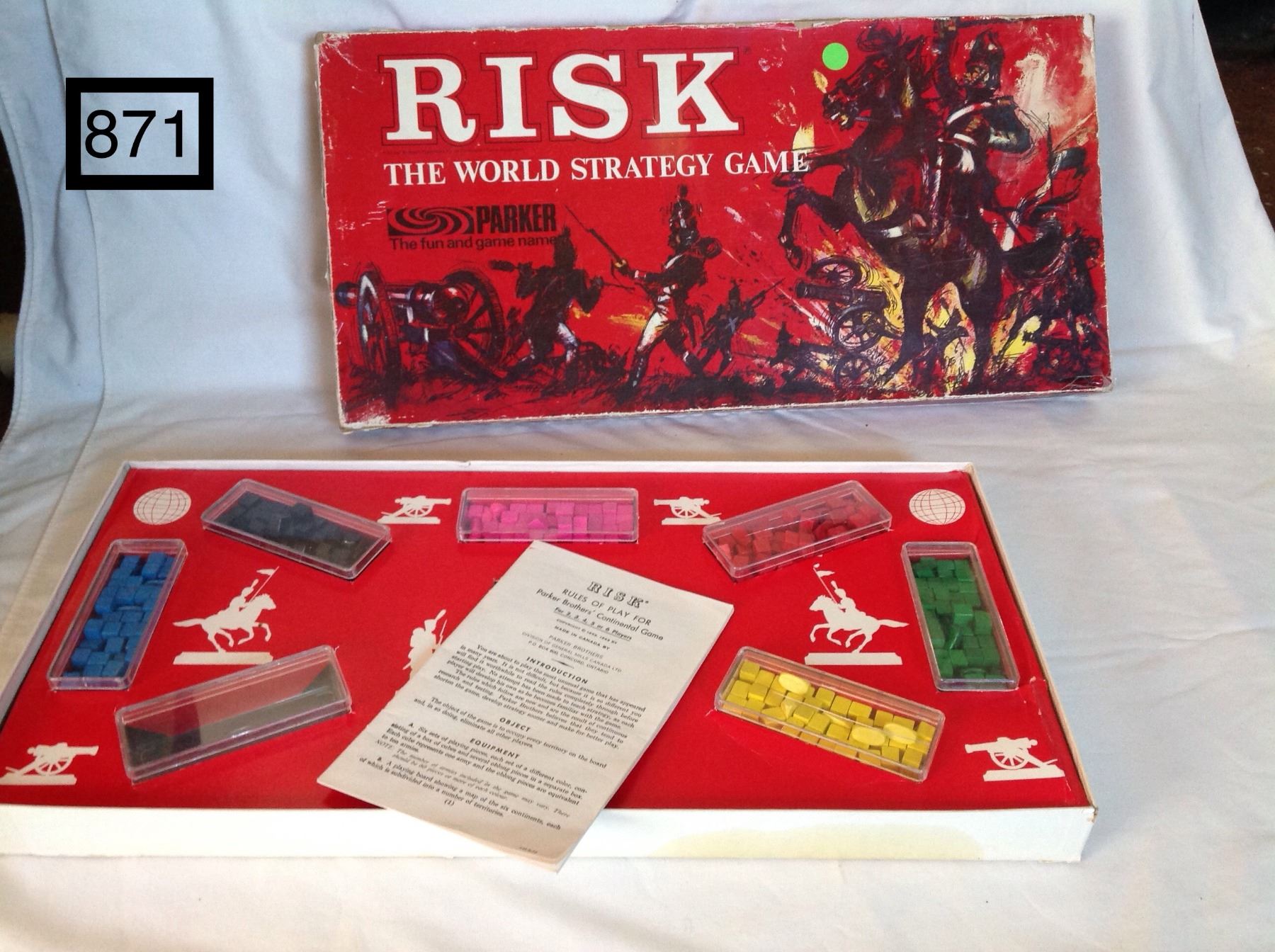 ORIGINAL RISK GAME (COMPLETE) - Schmalz Auctions
