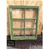 Image 1 : VINTAGE WOODEN 6-PANE WINDOW