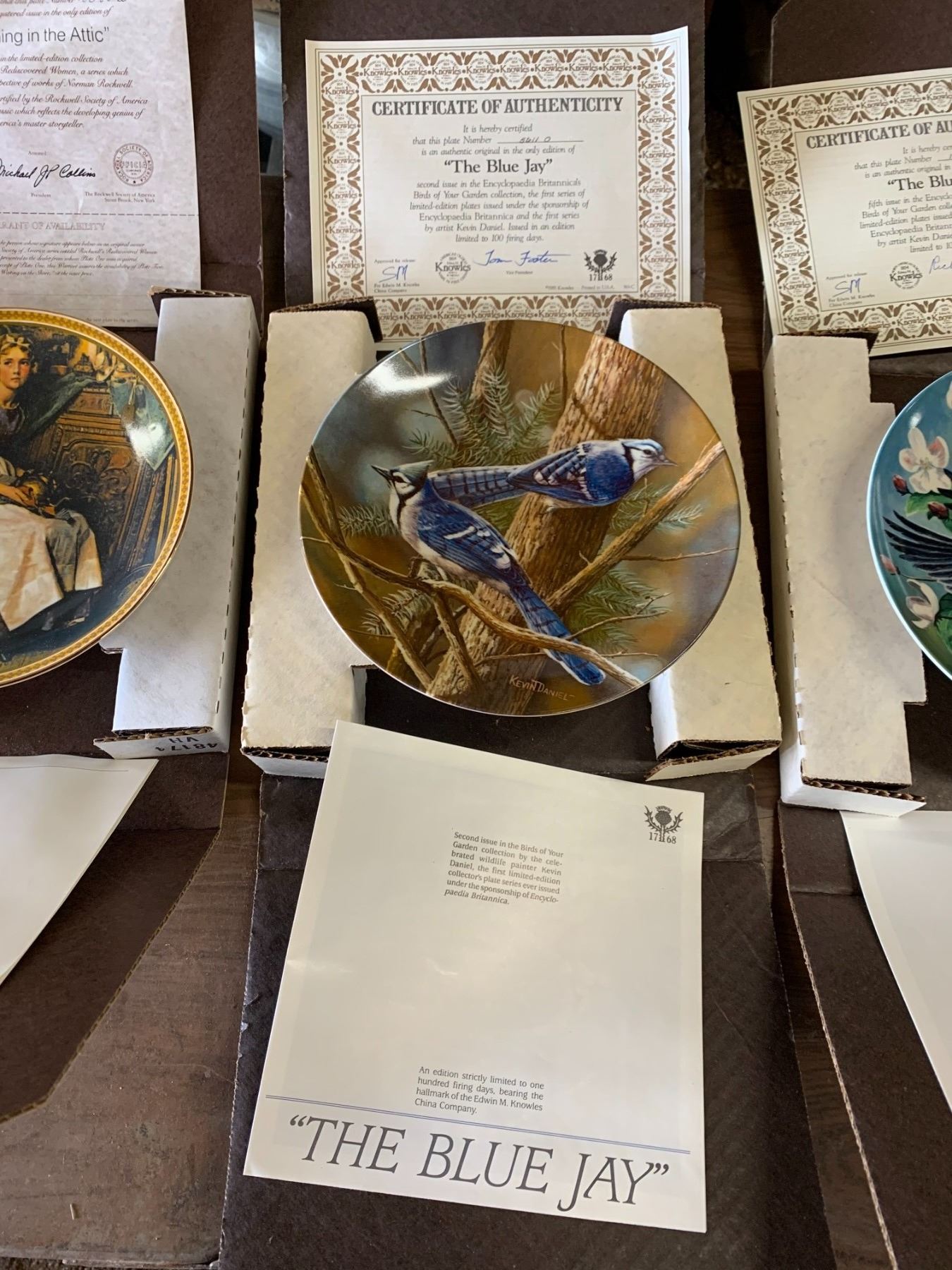 FINE CHINA COLLECTIBLE ART PLATES (5) Schmalz Auctions