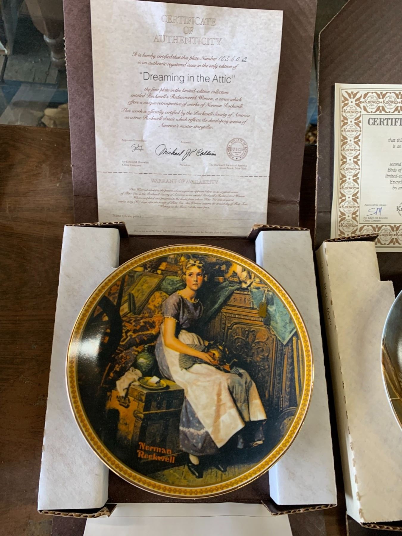 FINE CHINA COLLECTIBLE ART PLATES (5) Schmalz Auctions