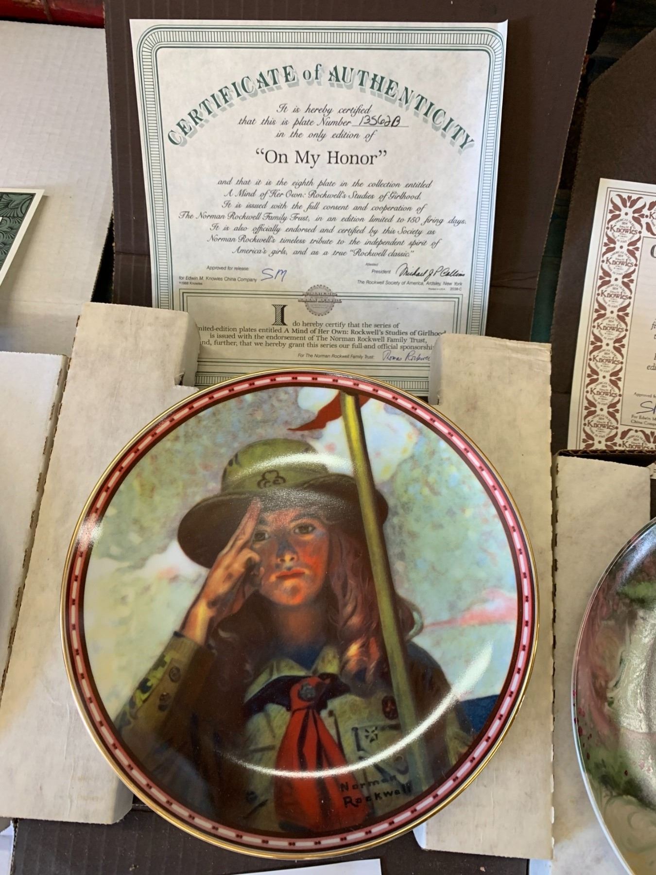 FINE CHINA COLLECTIBLE ART PLATES (5) Schmalz Auctions