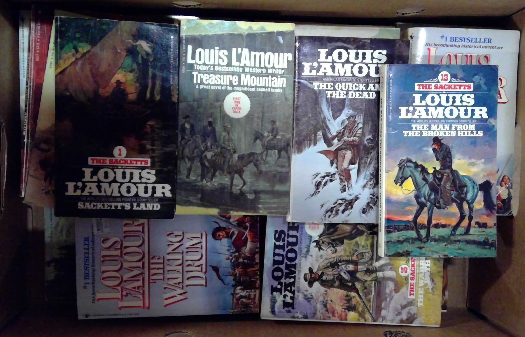 LOUIS L'AMOUR BOOKS