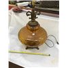 Image 1 : ART DECO AMBER LAMP - 16" ACROSS