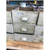 Image 2 : 9 PRIMITIVE DRAWERS C/W CUP HANDLES (51/2" X 10") FRONTS) - RIGHT OUT OF THE SHOP