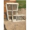 Image 2 : 5 VINTAGE WINDOWS - SOME MISSING GLASS