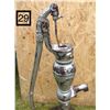 Image 1 : OLD SILVER WELL PUMP  (NOT WORKING)FOR DISPLAY ONLY