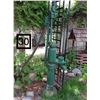 Image 1 : OLD GREEN WELL PUMP (NOT WORKING)FOR DISPLAY ONLY