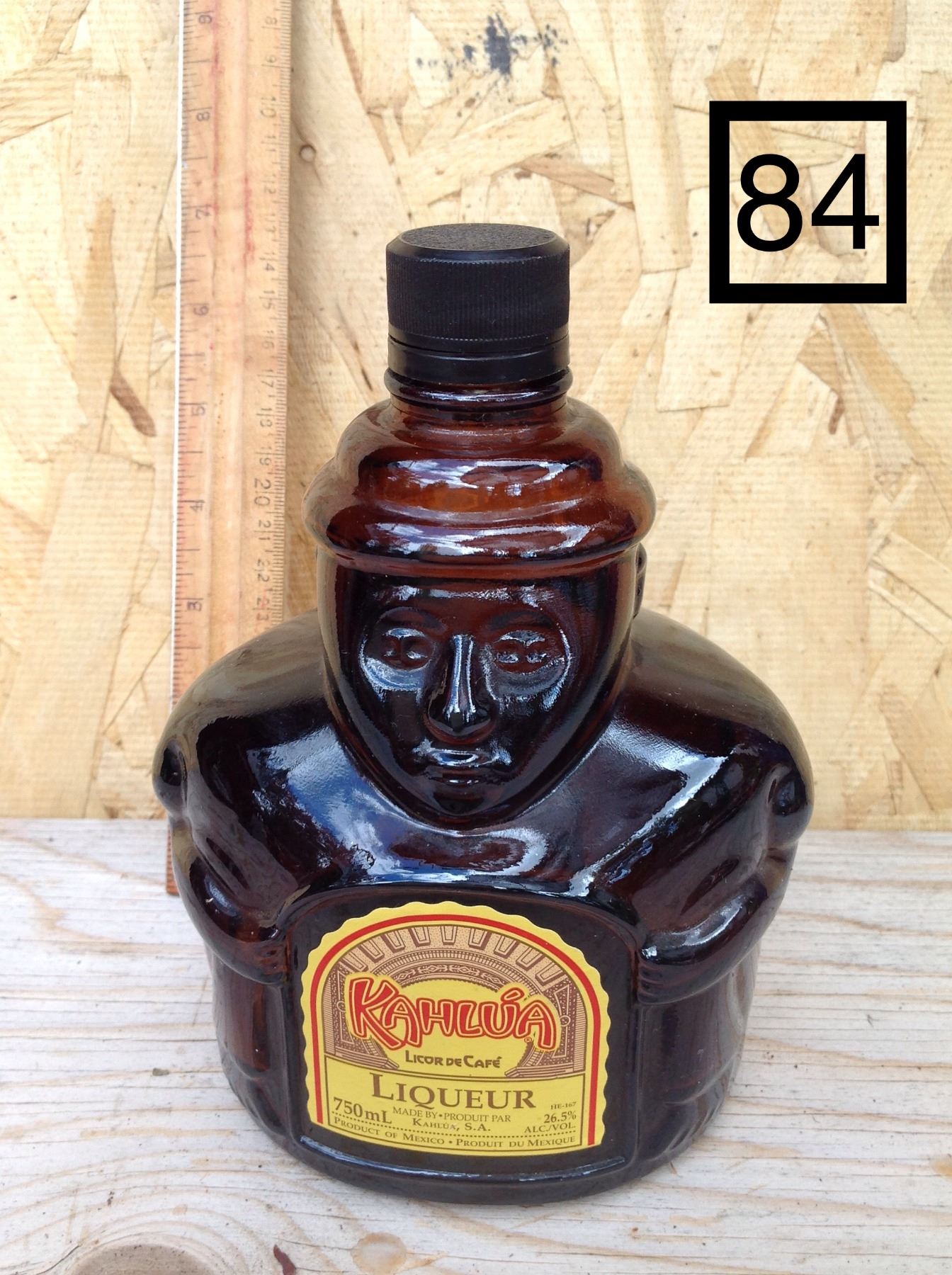 First Bottle Kahlua KAHLUA COLLECTORS BOTTLE. HERITAGE EDITION PRE-COLUMBIAN FIGURE 2 ...