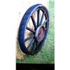 Image 2 : MODEL T WHEEL WITH BRAKING DRUM & TIRE