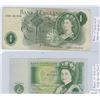 Image 1 : BANK OF ENGLAND - ONE PUND NOTES