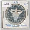 Image 1 : 1982 CANDA SILVER DOLLAR - REGINA CENTEMMIAL - .375 TROY OZ SILVER