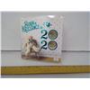 Image 1 : BORN IN 2020 GIFT CARD SET , PLUS WELCOME TO THE WORLD LOONIE