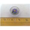 Image 2 : 2012 -.25 CENT COIN - HAUNTED CANADA - ASTER WITH BUMBLE BEE