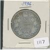 Image 1 : 1936 CANADA SILVER FIFTY CENT COIN