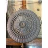 Image 4 : E. INGRAHAM CO. ANTIQUE WOODEN CLOCK - LATE 1800'S W/ PENDULUM