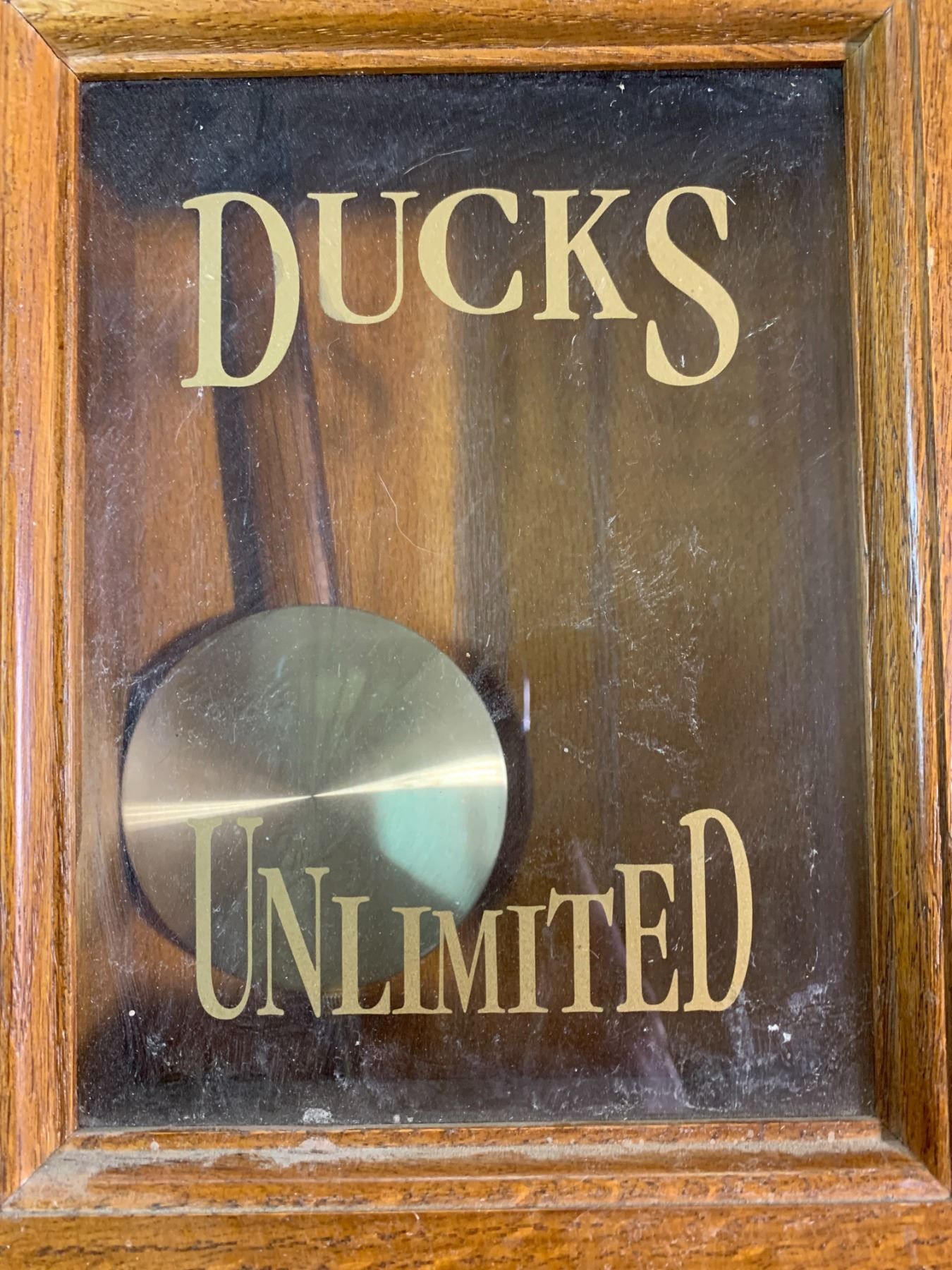DUCK UNLIMITED 60 YEAR ANNIVERSARY CLOCK 19381998 Schmalz Auctions