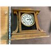 Image 1 : ANTIQUE E. INGRAHAM KITCHENETTE CLOCK W/ PENDULUM
