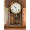 Image 2 : ANTIQUE INGRAHAM CLOCK W/ KEY AND PENDULUM