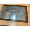Image 1 : ANTIQUE WOODEN FRAMED MIRROR - 31" X 20"