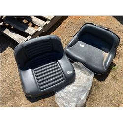 2 LAWN TRACTOR SEATS