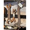Image 2 : VINTAGE WRENCHES AND CLAMP - JOHN DEERE, MASSEY HARRIS