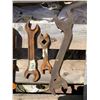 Image 3 : VINTAGE WRENCHES AND CLAMP - JOHN DEERE, MASSEY HARRIS