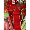 Image 5 : CHRISTMAS ITEMS, PILLOWS, AND CHAIR CUSHION