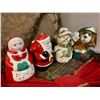 Image 6 : CHRISTMAS ITEMS, PILLOWS, AND CHAIR CUSHION