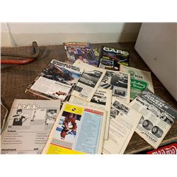 CAR MAGAZINES FROM 1980'S