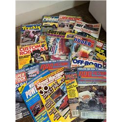 HOT ROD MAGAZINES 70'S - 80'S